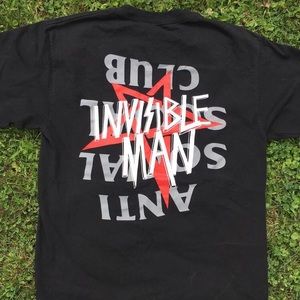 ASSC Anti Social Social Club Invisible Man Tee M